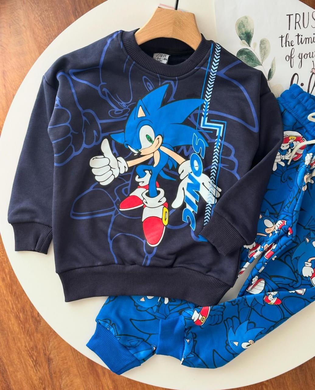 Conjuntos de Sudadera para Niños con sus Personajes Favoritos.