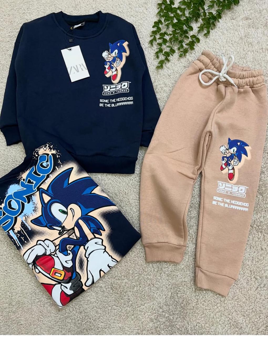 Conjuntos de Sudadera para Niños con sus Personajes Favoritos.