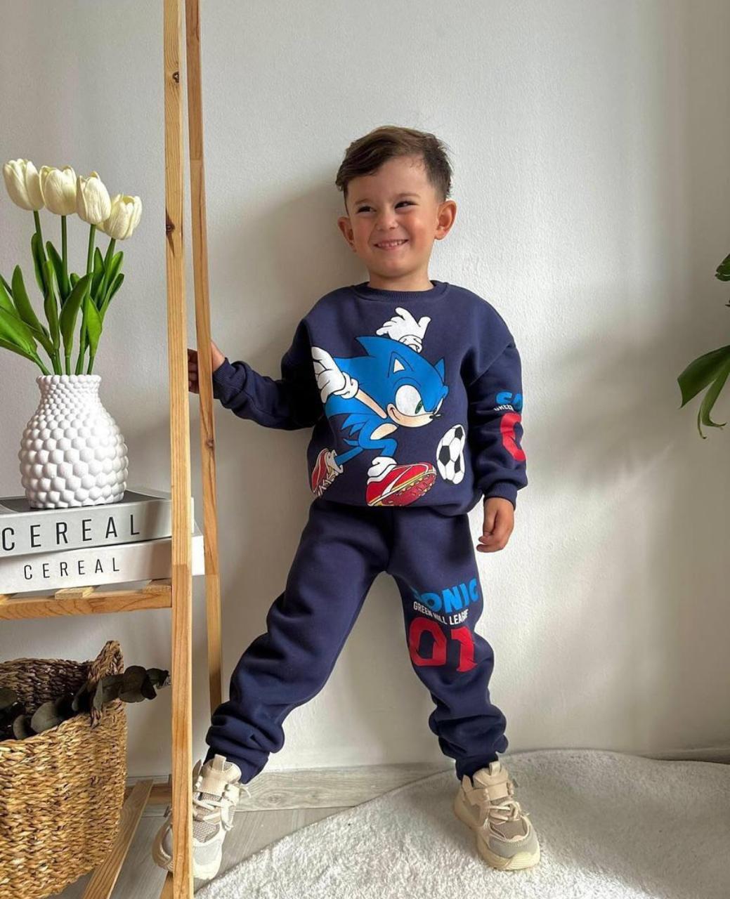 Conjuntos de Sudadera para Niños con sus Personajes Favoritos.