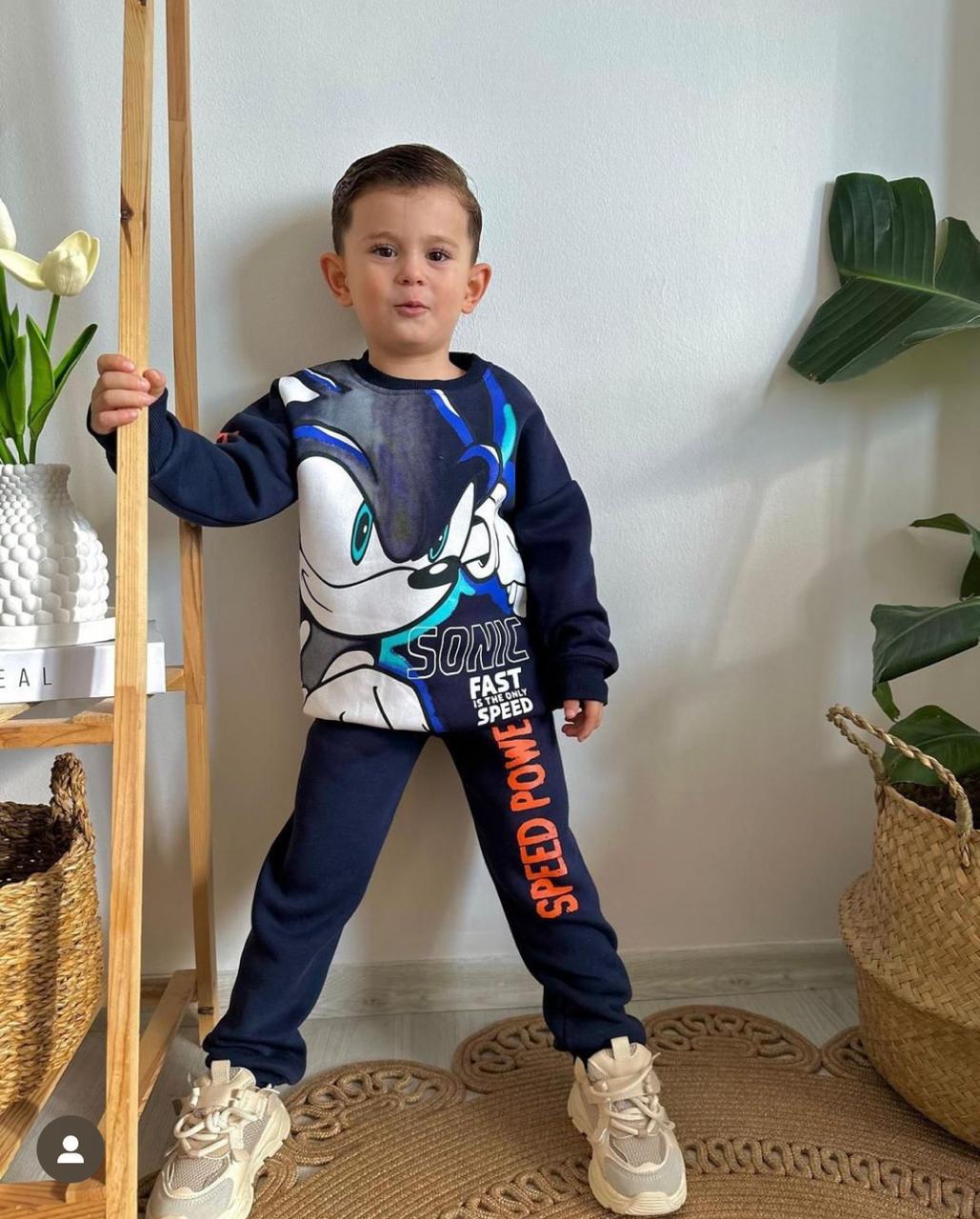 Conjuntos de Sudadera para Niños con sus Personajes Favoritos.