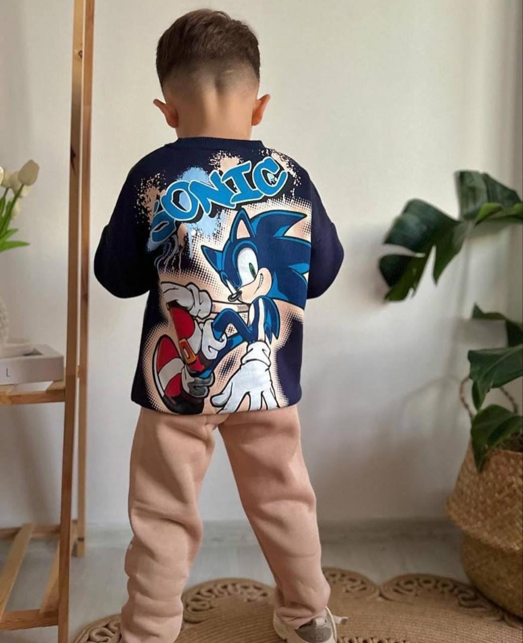 Conjuntos de Sudadera para Niños con sus Personajes Favoritos.