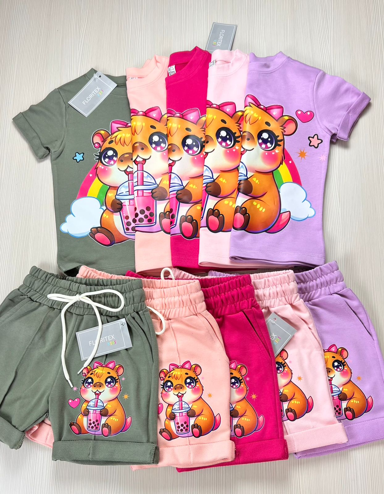 Conjuntos Floritex Kids Colores que Enamoran, Comodidad que Abraza