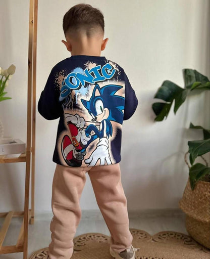 Conjuntos de Sudadera para Niños con sus Personajes Favoritos.